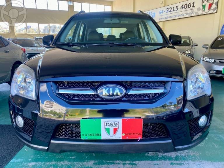 KIA MOTORS - SPORTAGE 2.0 EX 4X2 16V 4P AUTOMÁTICO - 2008/2009 - PRETA - R$ 39.900,00