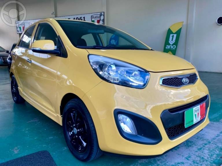 KIA MOTORS - PICANTO 1.0 EX 12V FLEX 4P AUTOMÁTICO - 2012/2012 - AMARELA - R$ 43.900,00