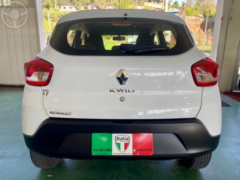 RENAULT - KWID 1.0 12V SCE FLEX ZEN MANUAL - 2020/2021 - BRANCA - R$ 44.900,00