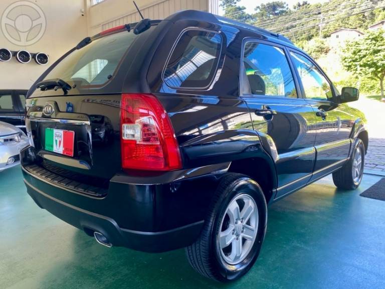 KIA MOTORS - SPORTAGE 2.0 EX 4X2 16V 4P AUTOMÁTICO - 2008/2009 - PRETA - R$ 39.900,00