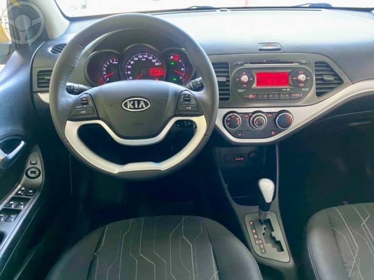 KIA MOTORS - PICANTO 1.0 EX 12V FLEX 4P AUTOMÁTICO - 2012/2012 - AMARELA - R$ 43.900,00