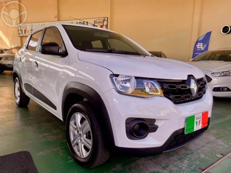 RENAULT - KWID 1.0 12V SCE FLEX ZEN MANUAL - 2020/2021 - BRANCA - R$ 44.900,00