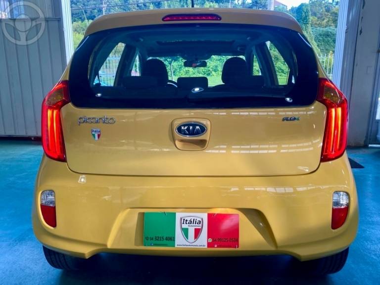 KIA MOTORS - PICANTO 1.0 EX 12V FLEX 4P AUTOMÁTICO - 2012/2012 - AMARELA - R$ 43.900,00