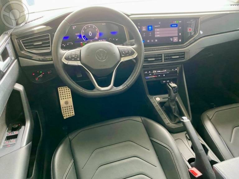 VOLKSWAGEN - VIRTUS 1.0 200 TSI COMFORTLINE AUTOMÁTICO - 2023/2023 - AZUL - R$ 109.900,00
