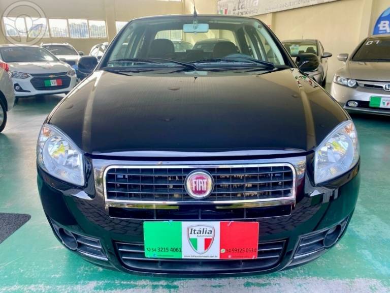 FIAT - SIENA 1.4 MPI EL 8V FLEX 4P MANUAL - 2011/2012 - PRETA - R$ 31.900,00