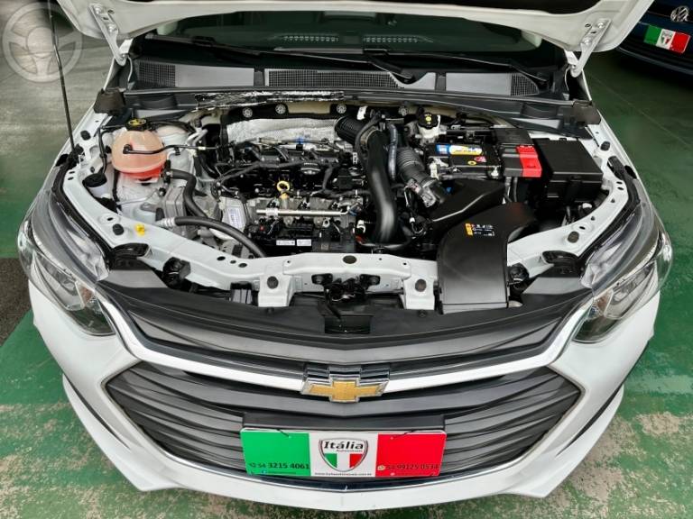 CHEVROLET - ONIX 1.0 LT 12V TURBO FLEX 4P AUTOMÁTICO - 2020/2020 - BRANCA - R$ 74.900,00