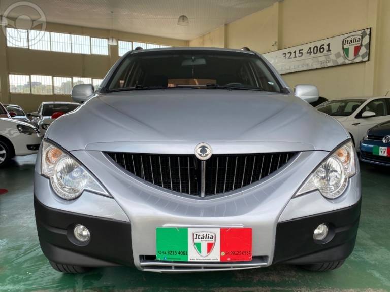 SSANGYONG - ACTYON 2.3 GL 4X2 16V 150CV 4P AUTOMÁTICO - 2010/2011 - PRATA - R$ 34.900,00
