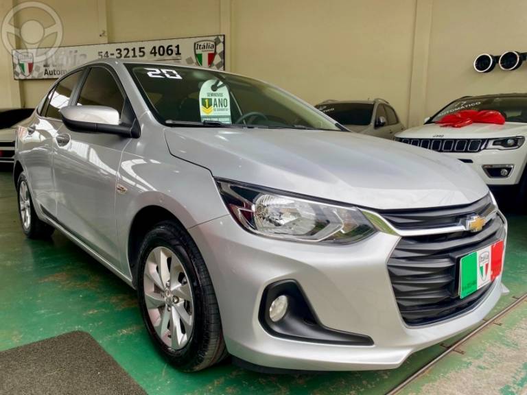 CHEVROLET - ONIX 1.0 LTZ 12V TURBO FLEX 4P MANUAL - 2020/2020 - PRATA - R$ 69.900,00