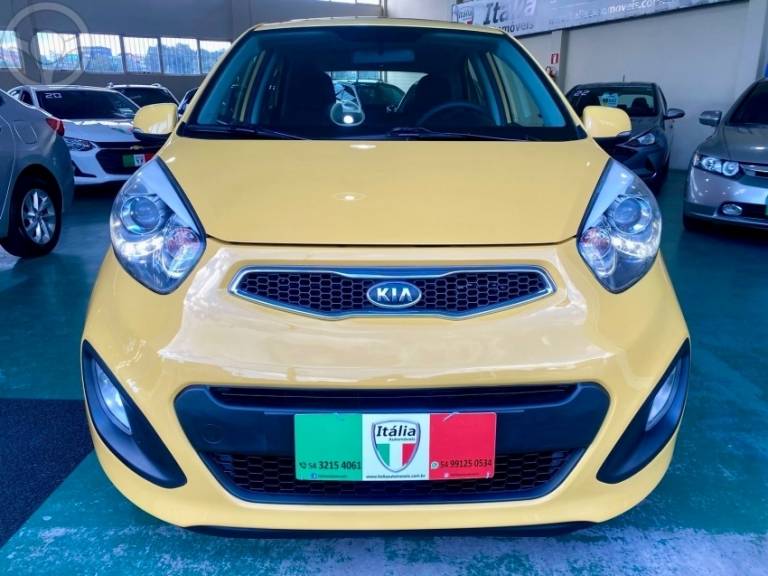 KIA MOTORS - PICANTO 1.0 EX 12V FLEX 4P AUTOMÁTICO - 2012/2012 - AMARELA - R$ 43.900,00
