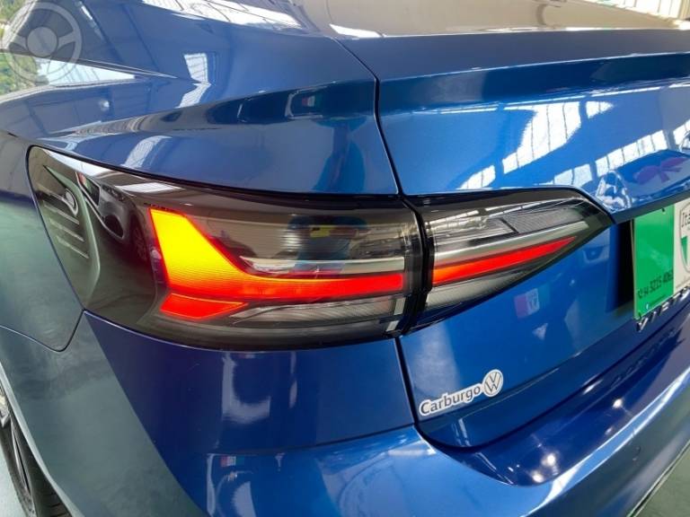 VOLKSWAGEN - VIRTUS 1.0 200 TSI COMFORTLINE AUTOMÁTICO - 2023/2023 - AZUL - R$ 109.900,00