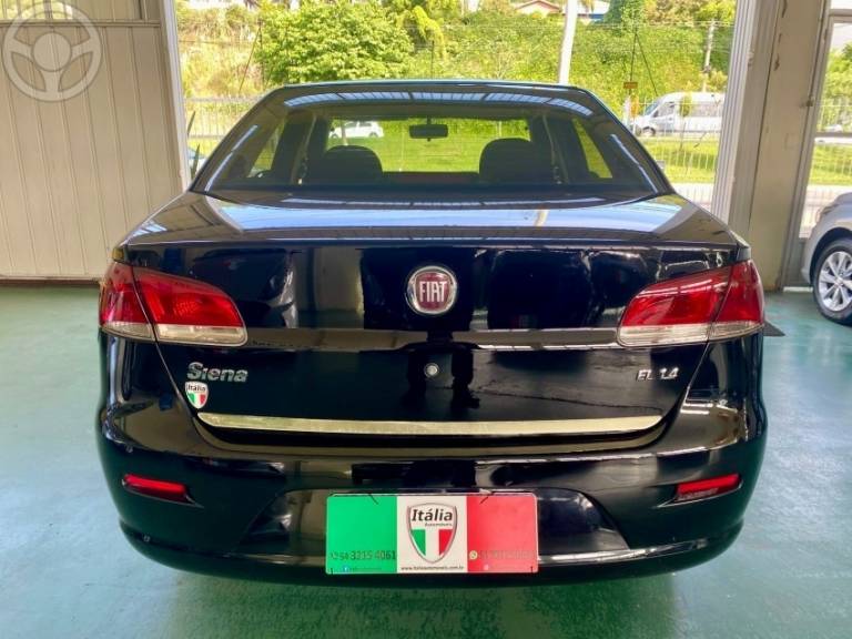 FIAT - SIENA 1.4 MPI EL 8V FLEX 4P MANUAL - 2011/2012 - PRETA - R$ 31.900,00