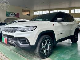 JEEP - COMPASS 2.0 TRAILHAWK TD350 TURBO DIESEL 4X4 4P AUTOMÁTICO - 2021/2022 - BRANCA - R$ 179.900,00
