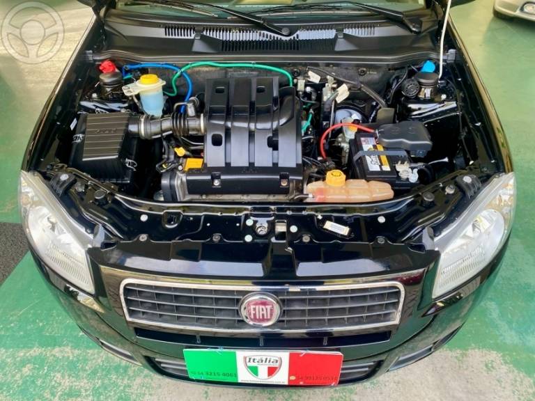 FIAT - SIENA 1.4 MPI EL 8V FLEX 4P MANUAL - 2011/2012 - PRETA - R$ 31.900,00