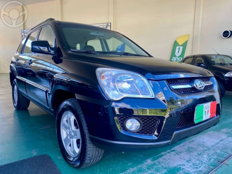 KIA MOTORS - SPORTAGE 2.0 EX 4X2 16V 4P AUTOMÁTICO - 2008/2009 - PRETA - R$ 39.900,00