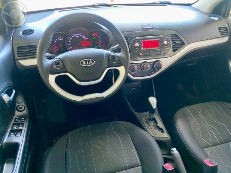 KIA MOTORS - PICANTO 1.0 EX 12V FLEX 4P AUTOMÁTICO - 2012/2012 - AMARELA - R$ 43.900,00